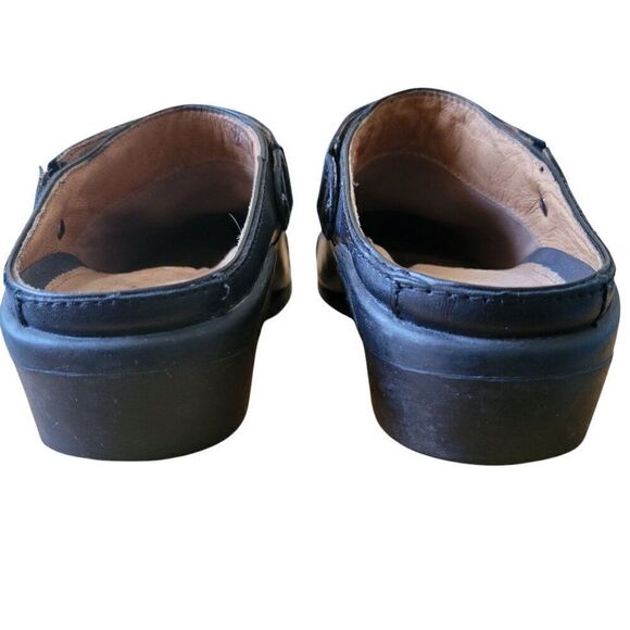 Ariat Womens Black Leather Clogs (Size 9B) - Picture 6 of 9